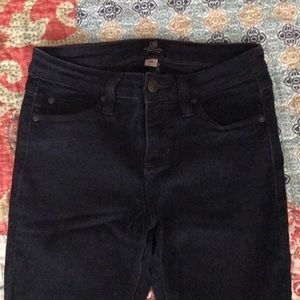 Just Black, dark denim skinny jeans